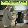 Portable Camping Light, 14000mAh Telescopic Camping Lantern with Rechargeable Power Supply, Dimmable Magnetic Tent Lamps 6000 Lumen Outdoor Work Lights for Hiking,Camping,Home Emergency(Military Green)