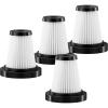 Vacuum Cleaner Original Filter, 4 Pieces Washable HEPA Filter for Sakerplus DBS03 Vacuum Cleaner