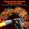 Propane Torch,3272°F Flame Thrower Gun with Adjustable Flame & Safety Lock, Powerful Grill & Cooking Blow Torch for Searing Steak, Sous Vide, BBQ And DIY (Tank Not Included)