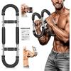 Twister Arm Trainer, Adjustable Spring Chest Expander and Forearm Strengthener, Triceps, Biceps, Shoulder, Back & Thigh Workout bar Equipment, Portable Upper Body Exerciser for Home Fitness(70-110 lbs)